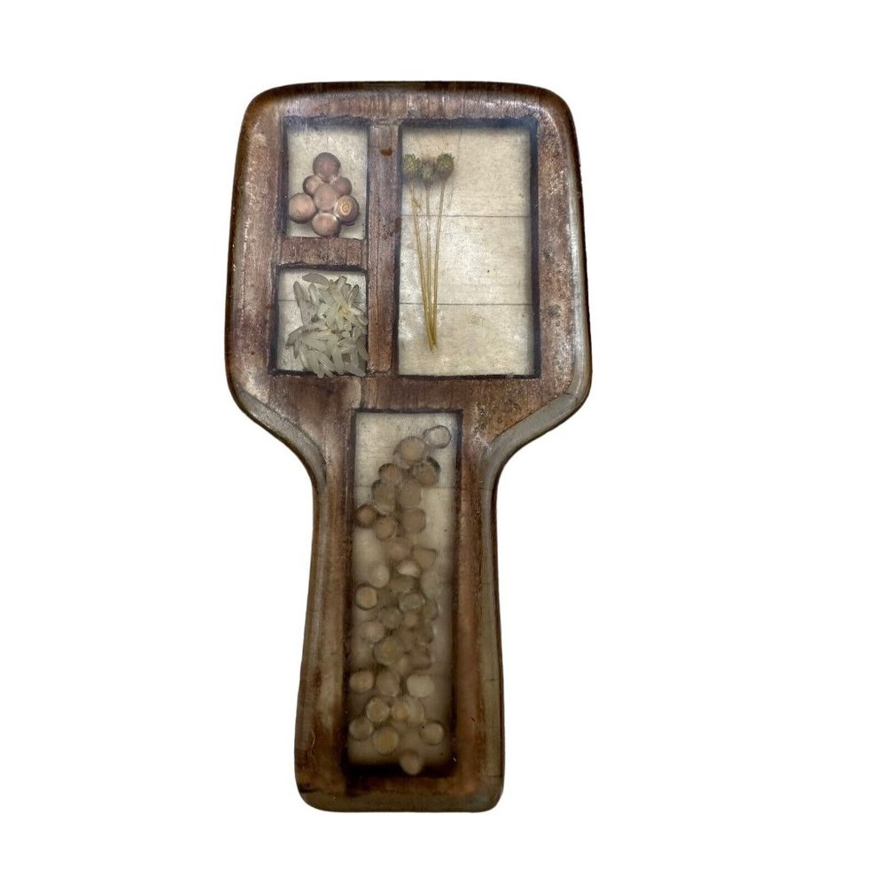 Vintage Gamut Designs Clear Resin,lucite Retro Decor Kitchen Timer & Spoon Rest - Picture 2 of 13